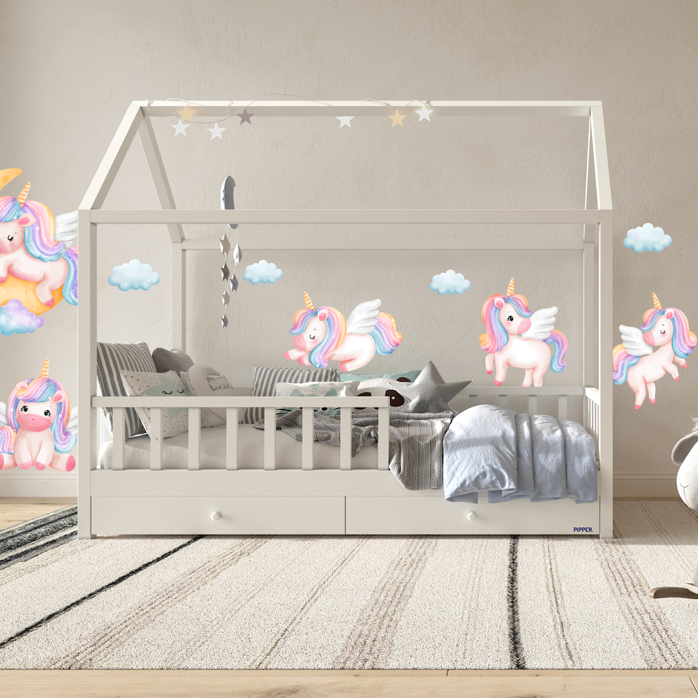 Textile Wall Sticker “Unicorns”