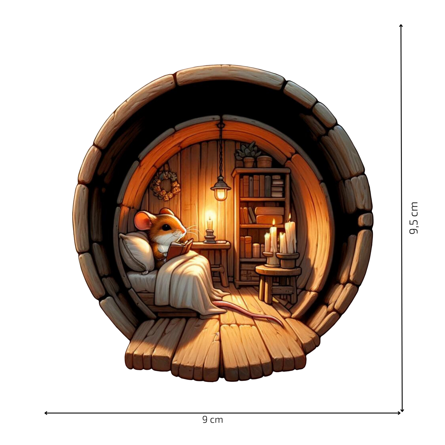 Wall Sticker – “Mouse in the Little House 2”