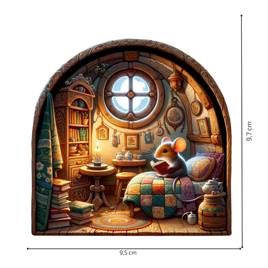 Wall Sticker – “Mouse in the Little House 3”