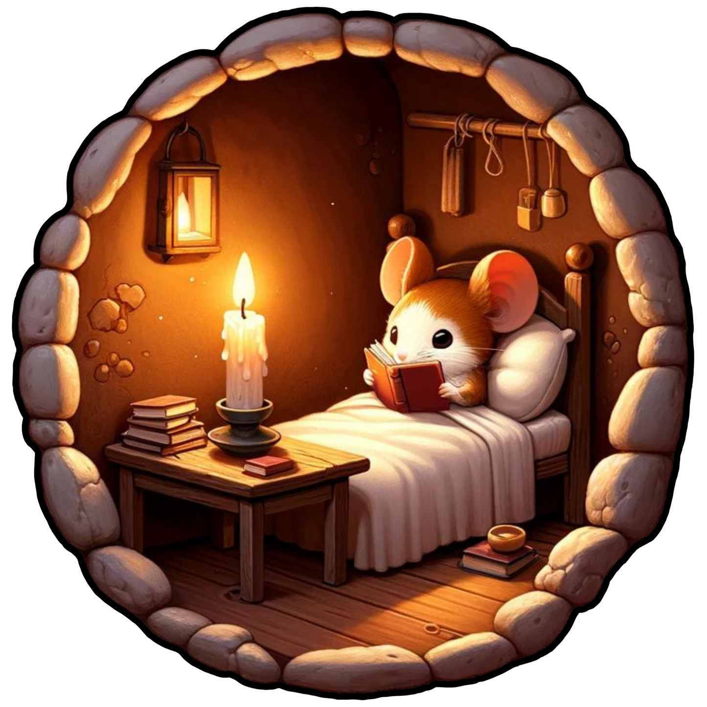 Wall Sticker – “Mouse in the Little House 6”