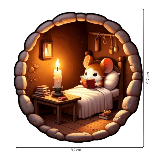 Wall Sticker – “Mouse in the Little House 6”