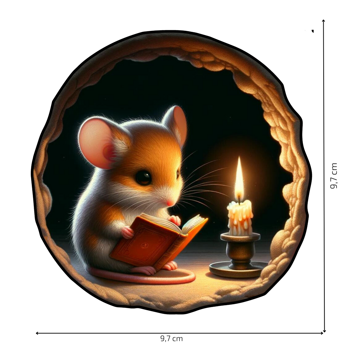 Wall Sticker – “Mouse in the Little House 7”