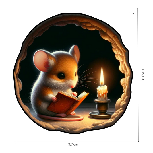 Wall Sticker – “Mouse in the Little House 7”