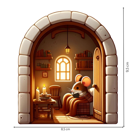 Wall Sticker – “Mouse in the Little House”
