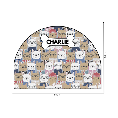 Protective Textile Wall Sticker – Arch – Bulldogs