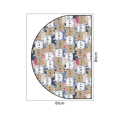 Protective Textile Wall Sticker – Arch – Bulldogs