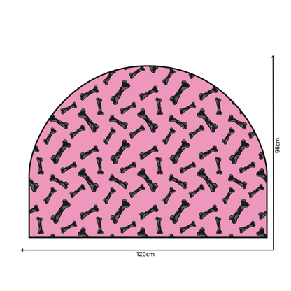Protective Textile Wall Sticker – Arch – Dog Bones