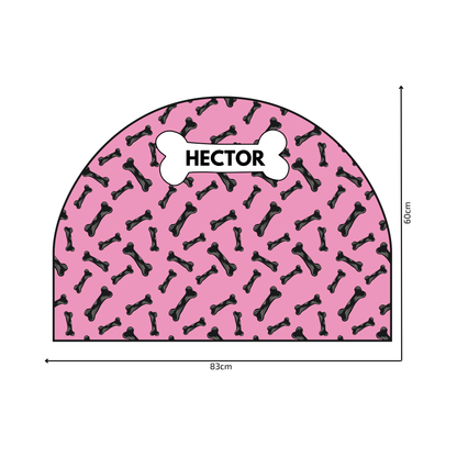 Protective Textile Wall Sticker – Arch – Dog Bones