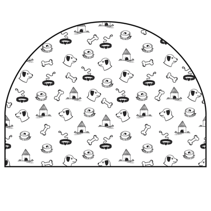 Protective Textile Wall Sticker – Arch – Dog Collars
