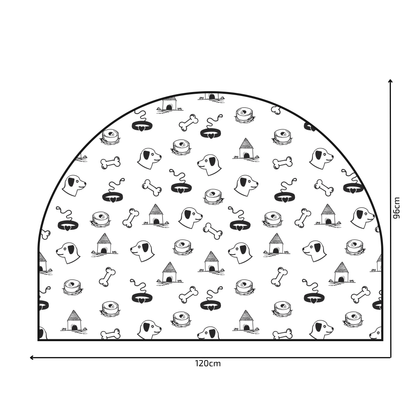 Protective Textile Wall Sticker – Arch – Dog Collars