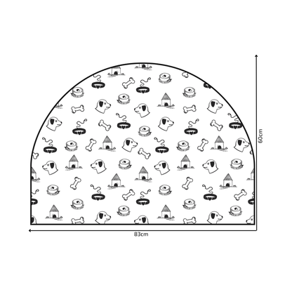 Protective Textile Wall Sticker – Arch – Dog Collars