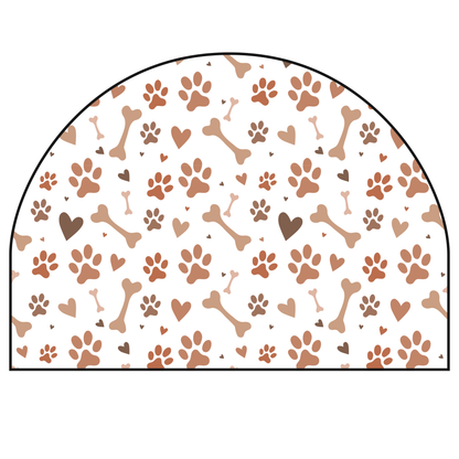 Protective Textile Wall Sticker – Arch – Paws