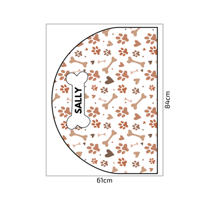 Protective Textile Wall Sticker – Arch – Paws
