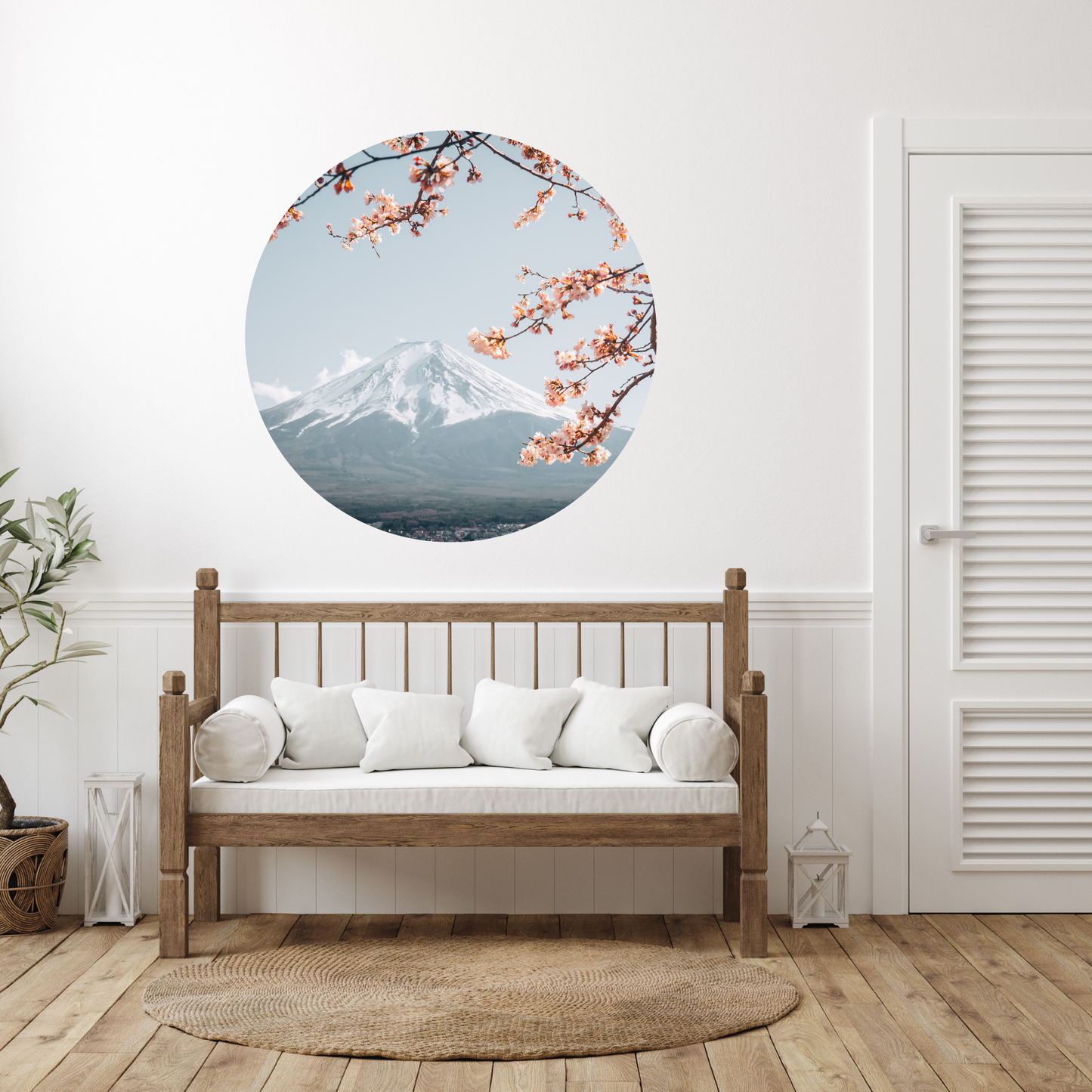 Round Wall Sticker – “Japan"