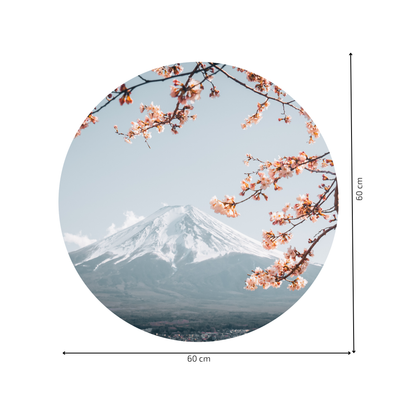 Round Wall Sticker – “Japan"