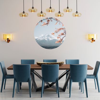 Round Wall Sticker – “Japan"