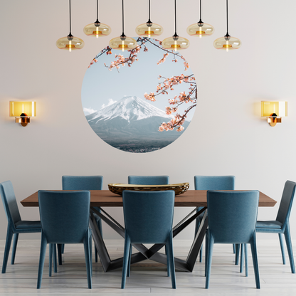 Round Wall Sticker – “Japan"