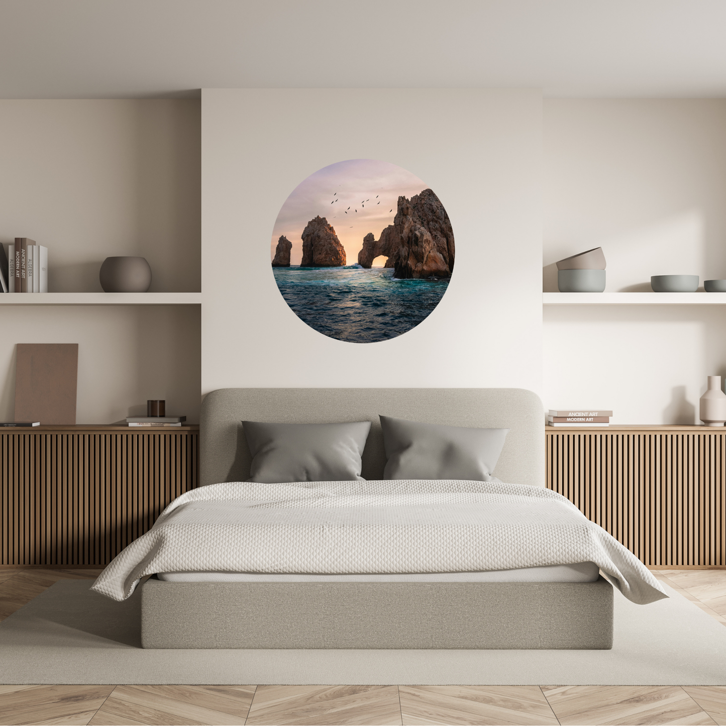 Round Wall Sticker – “Los Cabos"