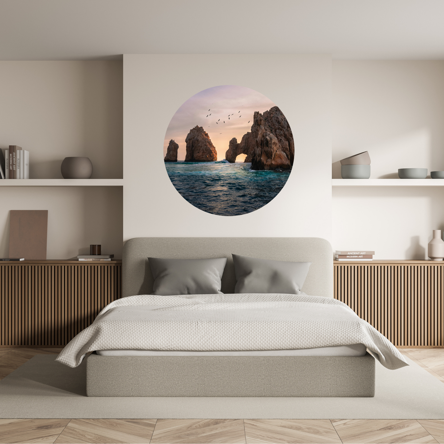 Round Wall Sticker – “Los Cabos"