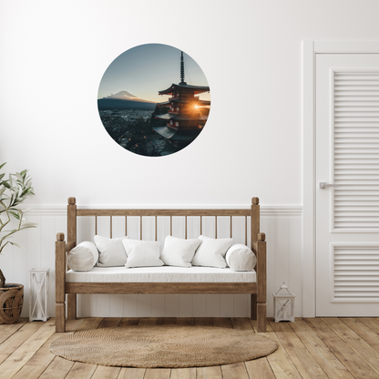 Round Wall Sticker – “Japan 2"