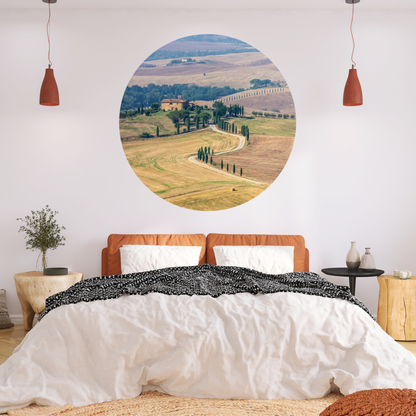 Round Wall Sticker – “Tuscany"
