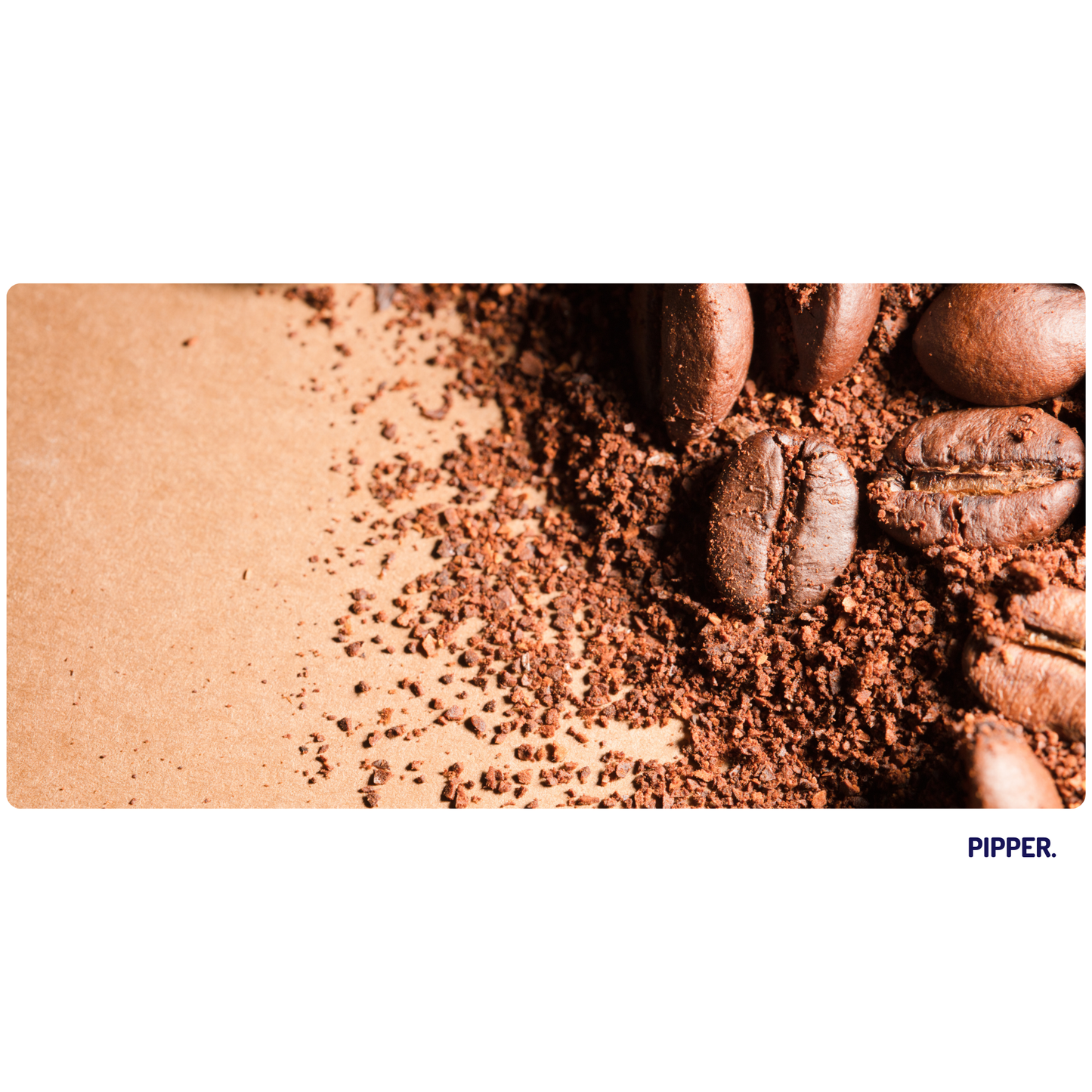 Self-Adhesive Textile Painting – Coffee Beans