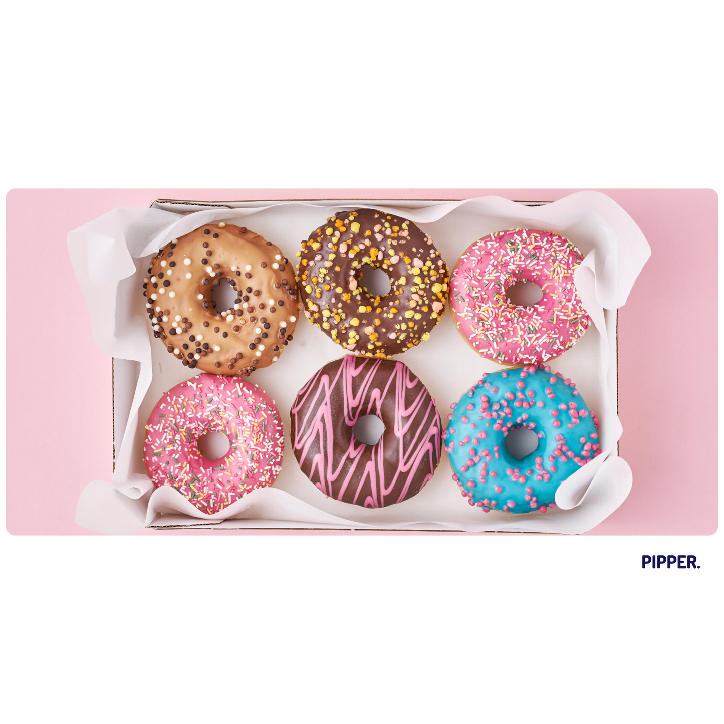 Self-Adhesive Textile Painting –  Donuts 2