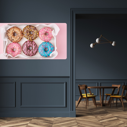 Self-Adhesive Textile Painting –  Donuts 2