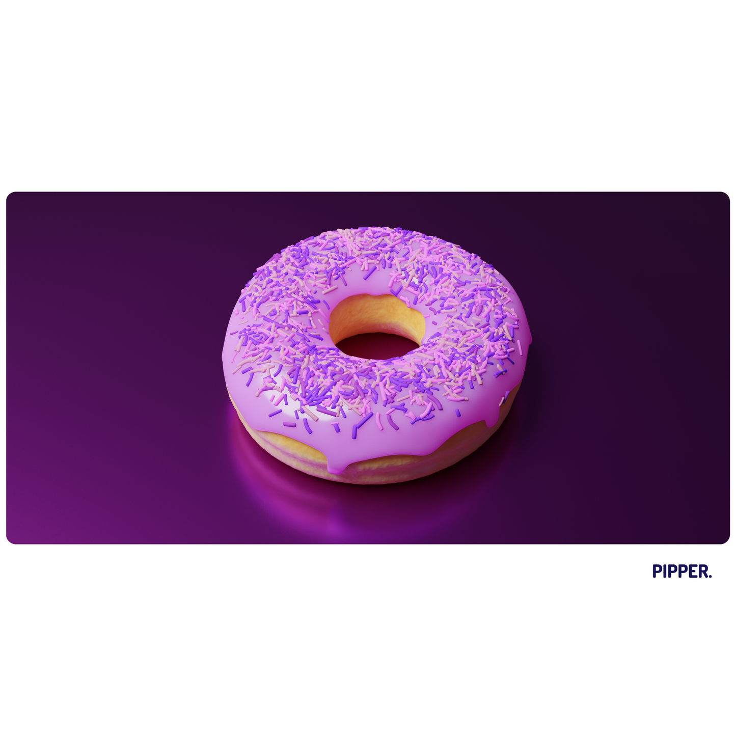 Self-Adhesive Textile Painting –  Donuts 3