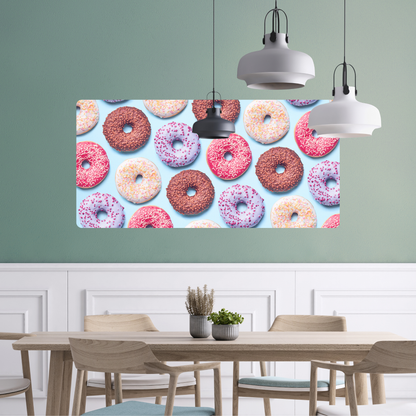 Self-Adhesive Textile Painting –  Donuts