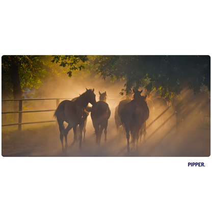 Self-Adhesive Textile Painting – Horses 2