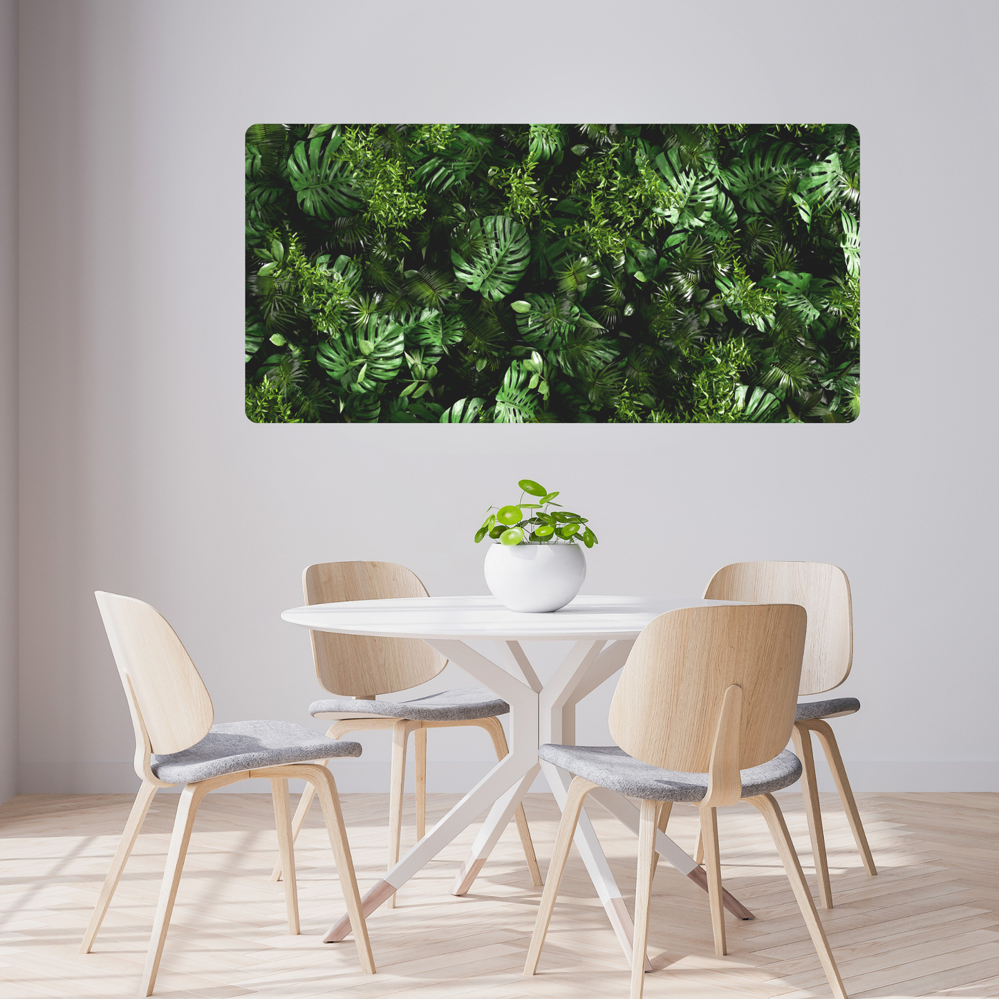 Self-Adhesive Textile Painting –  Leaves 2