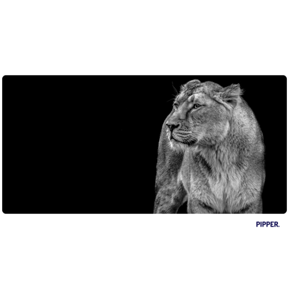 Self-Adhesive Textile Painting – Lioness