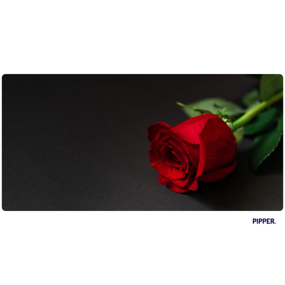 Self-Adhesive Textile Painting –  Rose 2