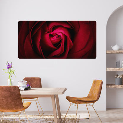 Self-Adhesive Textile Painting –  Rose