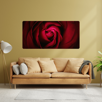 Self-Adhesive Textile Painting –  Rose