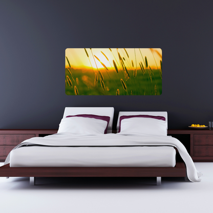 Self-Adhesive Textile Painting – Sunset
