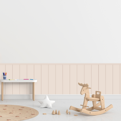 Self-Adhesive Textile Wallpaper – Rectangle – Brown Shades