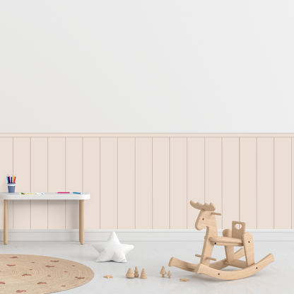 Self-Adhesive Textile Wallpaper – Rectangle – Brown Shades