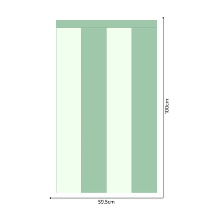 Self-Adhesive Textile Wallpaper – Rectangle – Mint Shades
