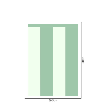 Self-Adhesive Textile Wallpaper – Rectangle – Mint Shades