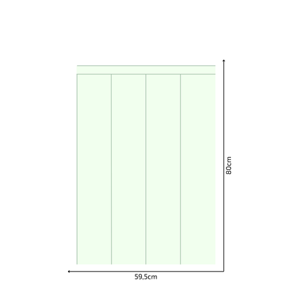 Self-Adhesive Textile Wallpaper – Rectangle – Mint Shades