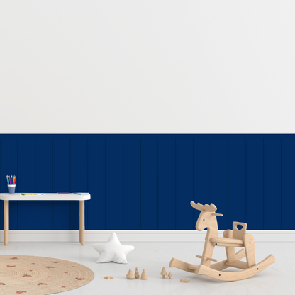 Self-Adhesive Textile Wallpaper – Rectangle – Navy Blue Shades