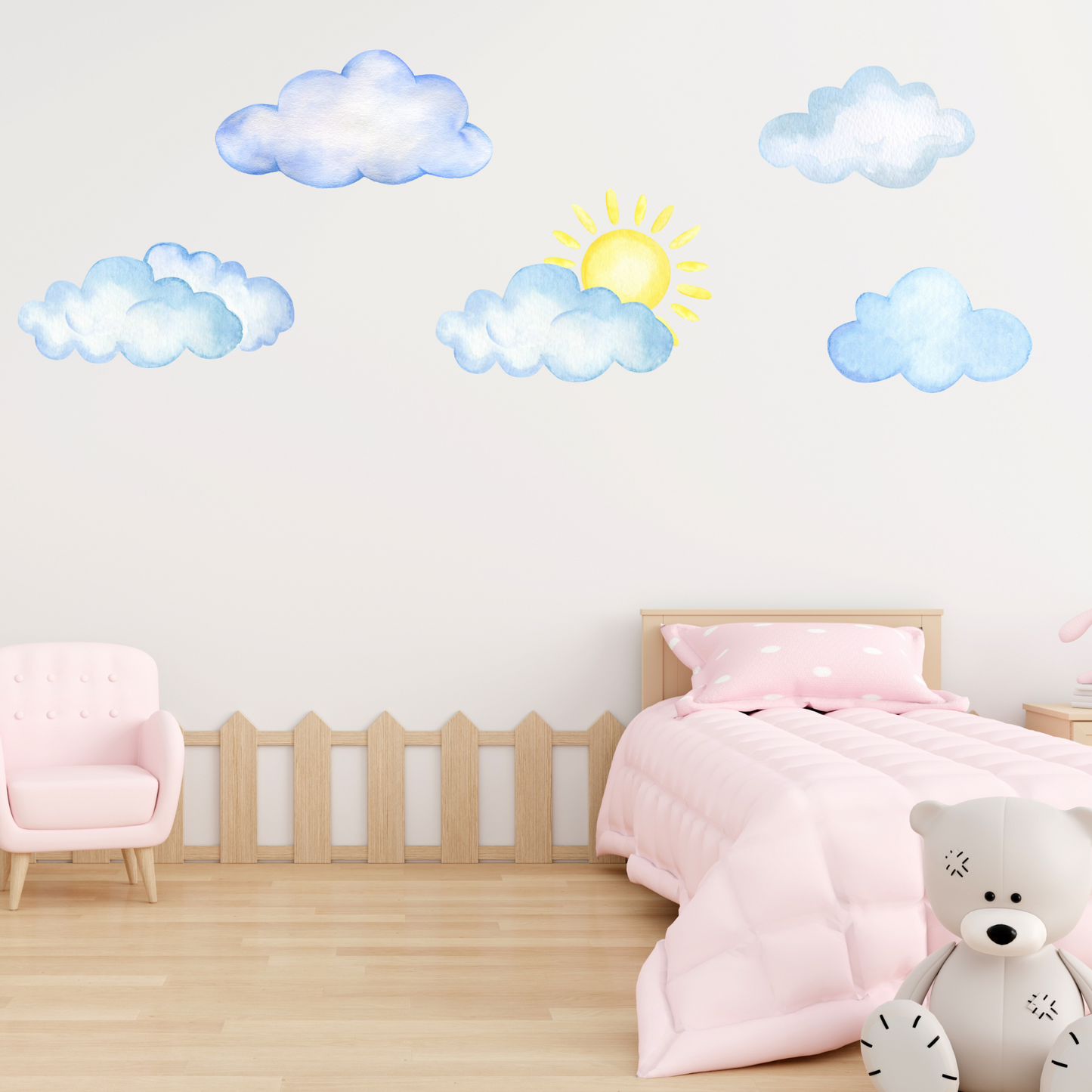 Textile Wall Sticker “Clouds”