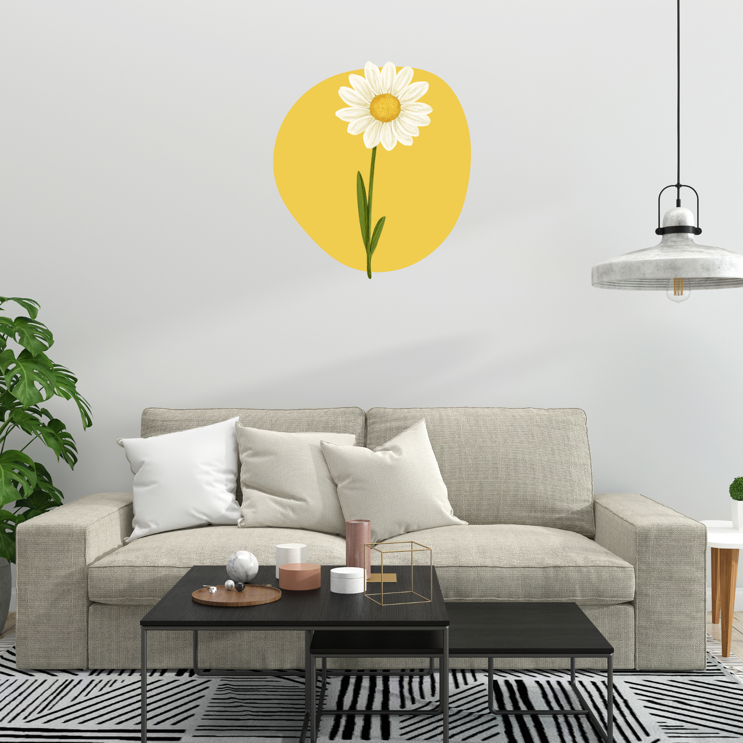 Textile Wall Sticker “Daisy”