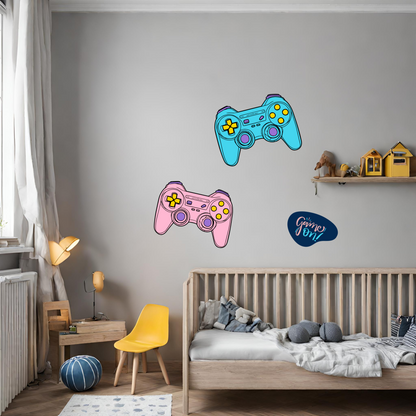 Textile Wall Sticker “Game Controllers”