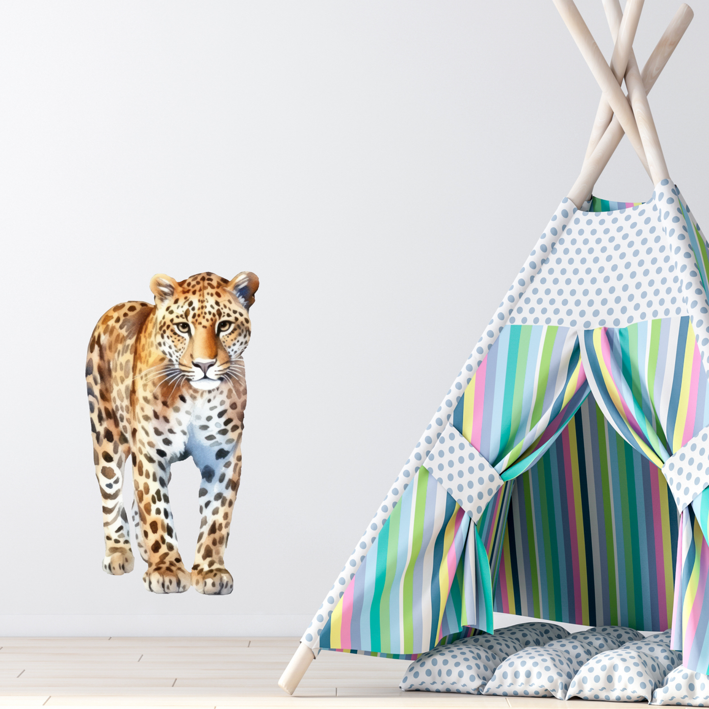 Textile Wall Sticker “Leopard”