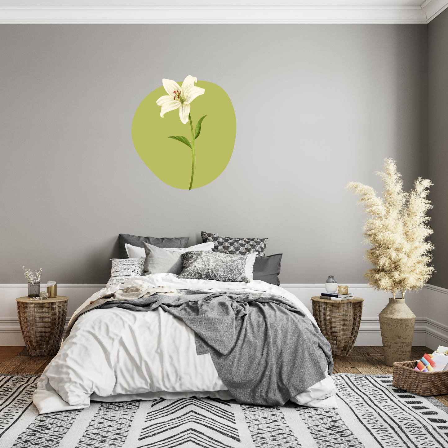 Textile Wall Sticker “Lily”