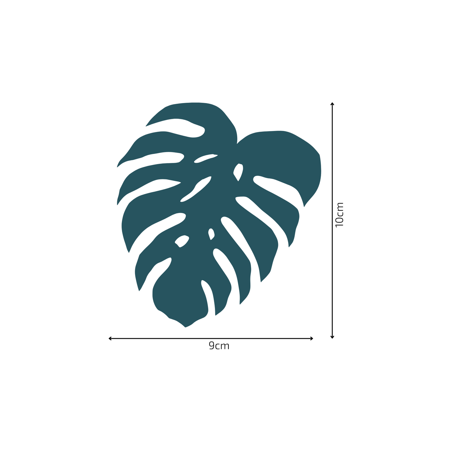 Textile Wall Sticker “Monstera Leaves 2”