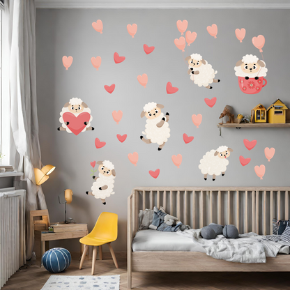 Textile Wall Sticker “Sheep”